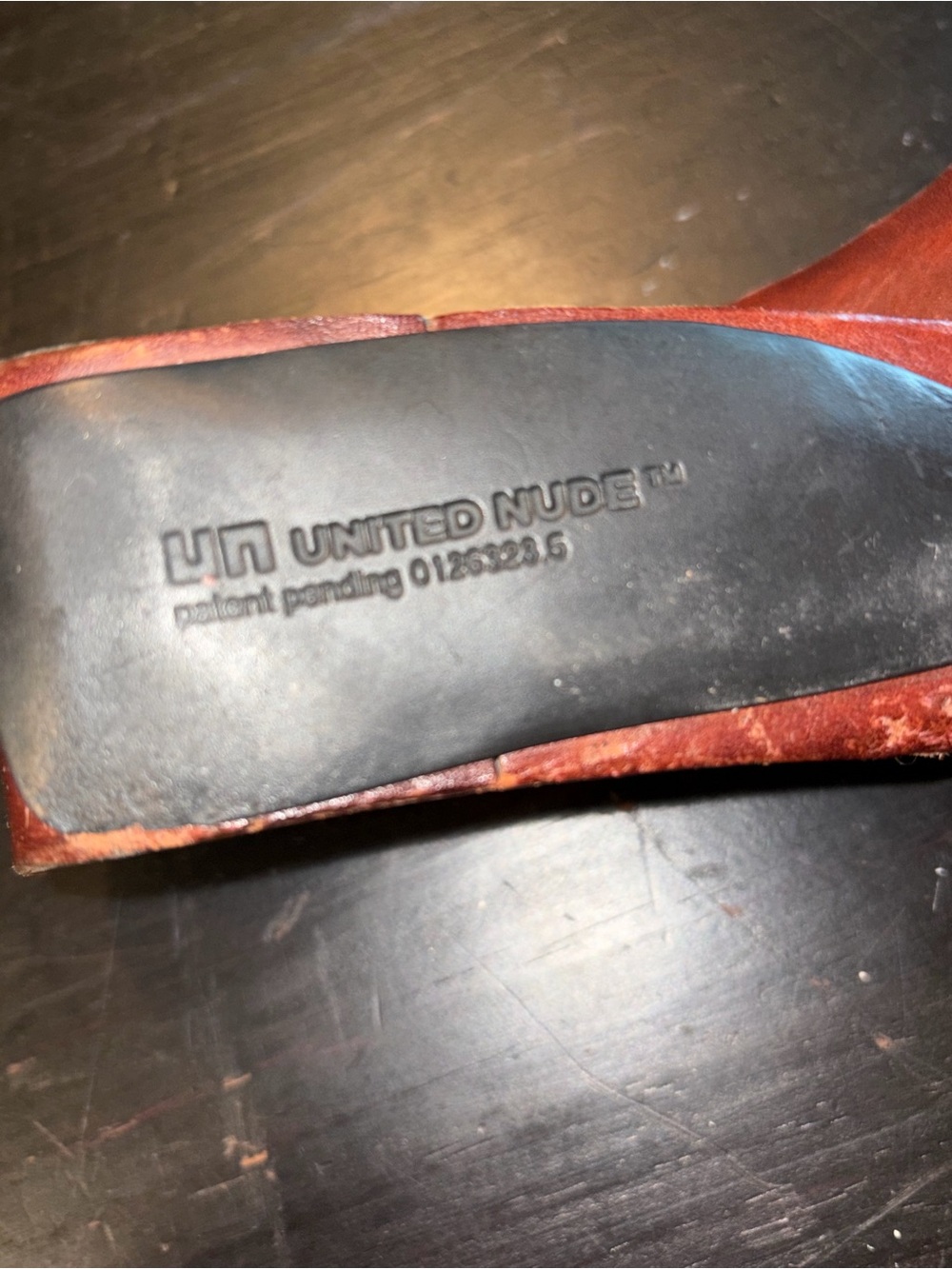 RARE! United Nude Mobius Mid Toe Cap Leather 8 - Picture 8 of 8